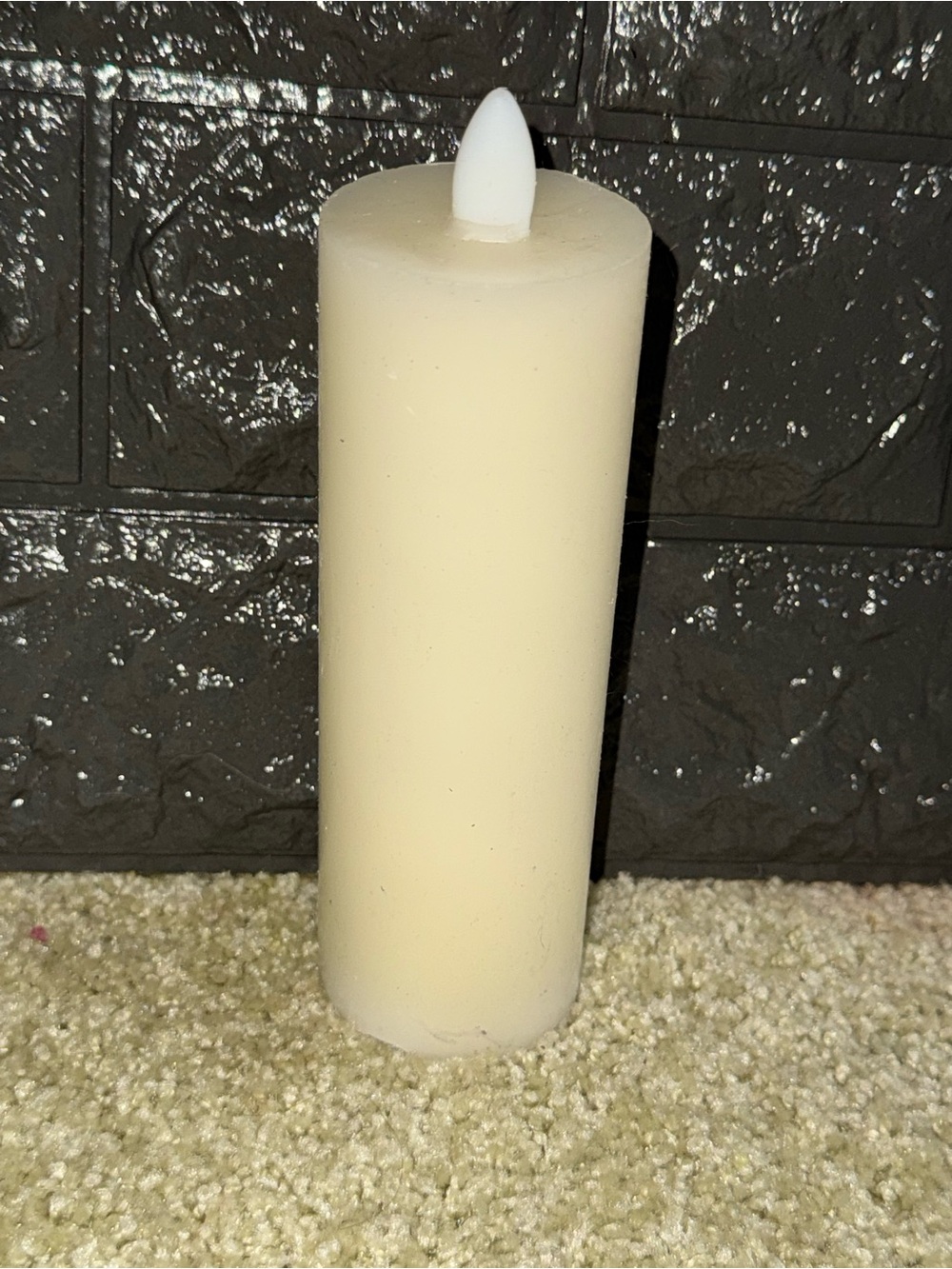 LED battery operated 7” tall Candle
